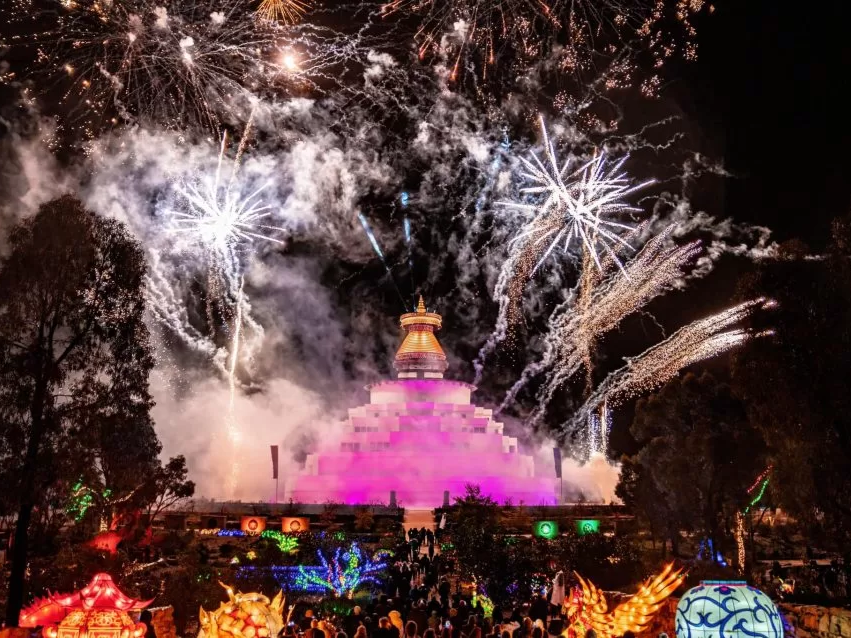 Geistesschulung in sieben Punkten Silvester Nacht